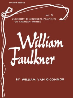 cover image of William Faulkner--American Writers 3